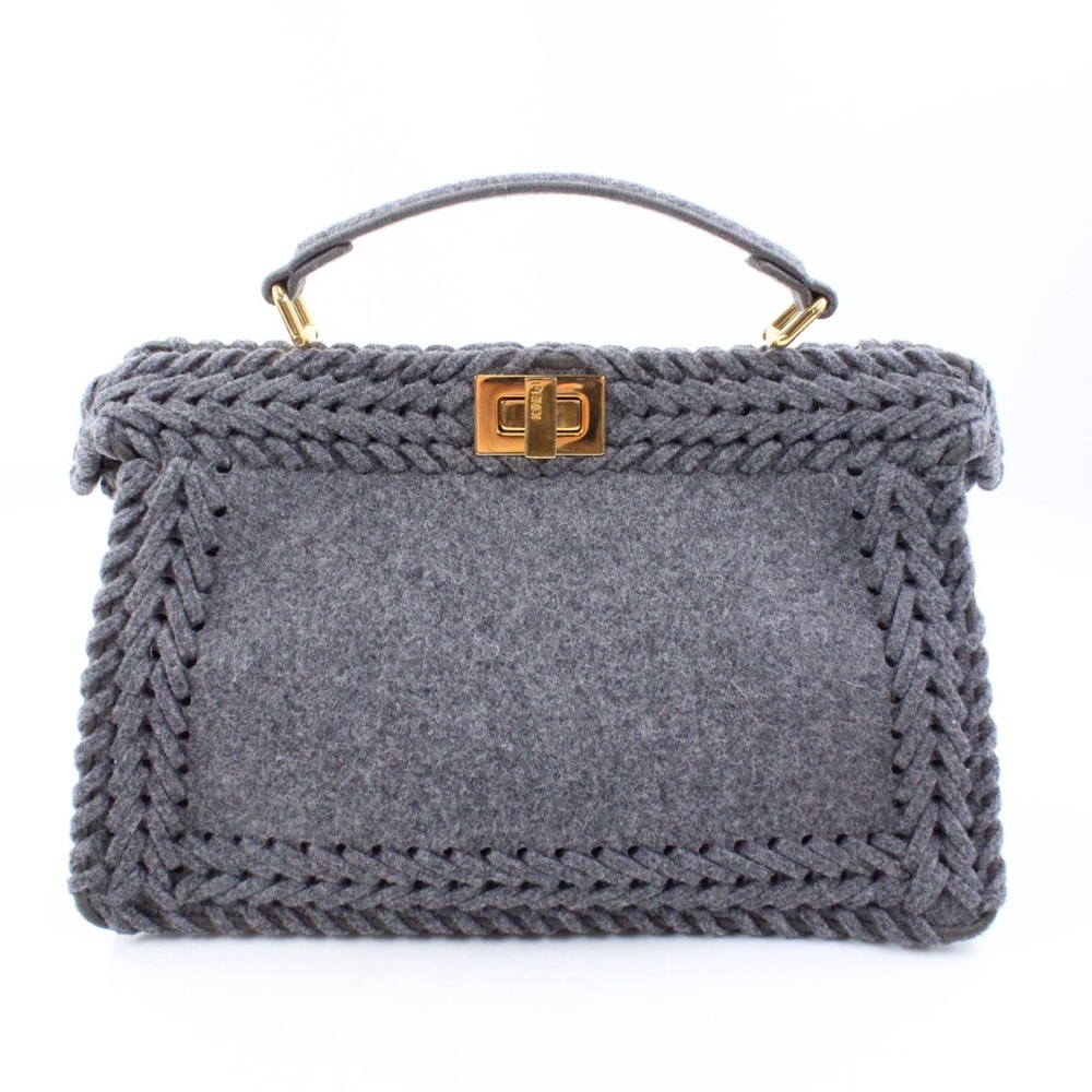 Fendi Peekaboo ISeeU Medium Flannel Bag
